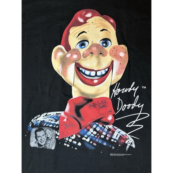 1997 Howdy Doody Puppet Vintage Shirt, Excellent Condition, Single Stitch XL - Picture 2 of 9